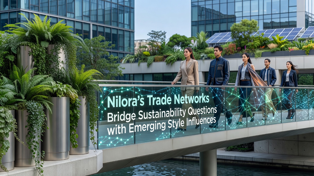 Nilora Trade Networks Integrate Sustainability Debates with Emerging Style Influences